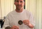 Messi recibió la medalla del Tricentenario de Rosario