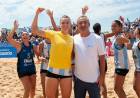 Rosario cerró la Playa Olímpica 2026 con un evento internacional de beach handball y con el título de Las Kamikazes