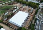 Juegos Suramericanos: avanza a paso firme la construcción del Centro Acuático Provincial