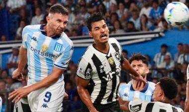 Racing se quedó con la ida de la Recopa Sudamericana ante Botafogo