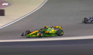 Fórmula 1: Norris fue el más rápido en el primer día de tests en Bahréin