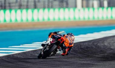 Valentín Perrone terminó duodécimo en las prácticas libres 2 de Moto 3