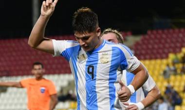 Argentina goleó a Bolivia y selló su clasificación al Mundial Sub-17