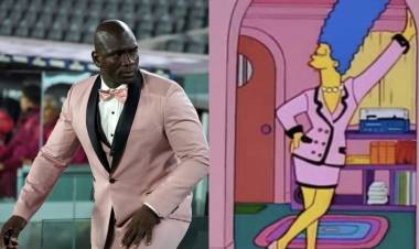 Explotaron los memes por el look rosa de Segundo Castillo en el Monumental