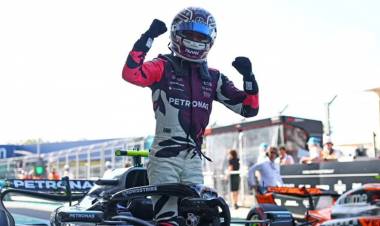 Kimi Antonelli sorprendió y se quedó con la pole position para la Sprint Race en el GP Miami
