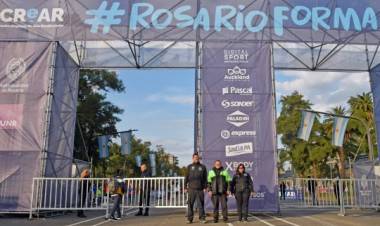 Juegos CReAR: debido al armado del Fan Fest se interrumpe el tránsito por Oroño entre 27 de Febrero y Alighieri