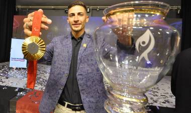 Brian Impellizzeri bicampeón mundial de atletismo en Nueva Delhi