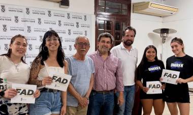 La Municipalidad de Santo Tomé continúa acompañando el desarrollo del deporte local