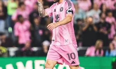 Messi brilló, Inter Miami goleó 4-0 a Nashville y avanzó en los playoffs de la MLS 