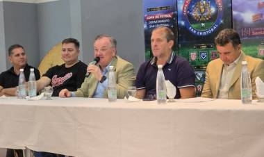 Se presentó en Suardi la 3° Edición de la Copa de Fútbol “Departamento San Cristóbal” – 2026