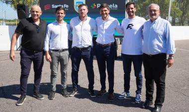 Pullaro presentó la modernización del Autódromo Ciudad de Rafaela y anunció el regreso del TC a la región”