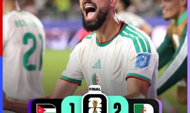 Argelia le ganó a Jordania y se juega la clasificación con Austria