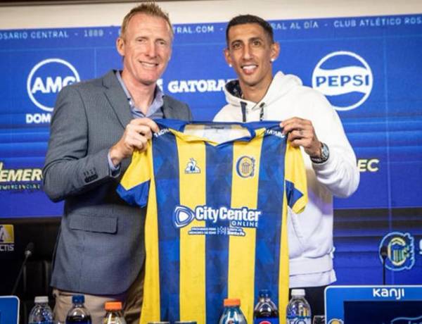 Ángel Di María vuelve a Rosario: "Era lo que soñaba, jugar otra vez en Central"