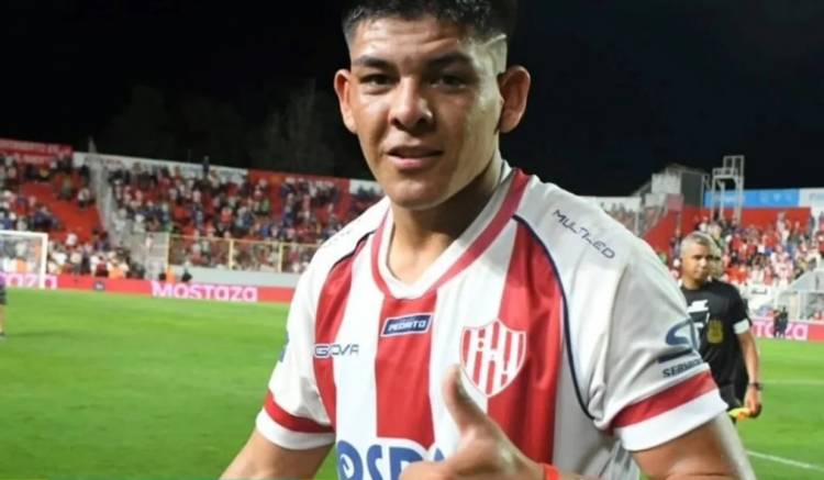 Llegó el primer gol de Diego Armando Díaz en la Primera División del fútbol argentino