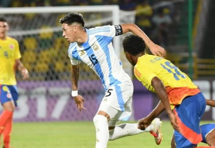 Argentina cayó ante Colombia y ahora deberá luchar en los playoffs para ir al Mundial Sub-17