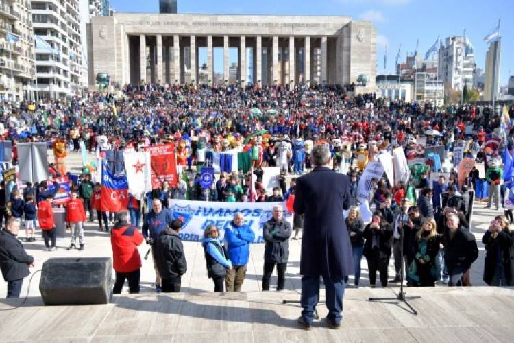 Rosario vibró con un nuevo Encuentro Nacional de Mini Básquet