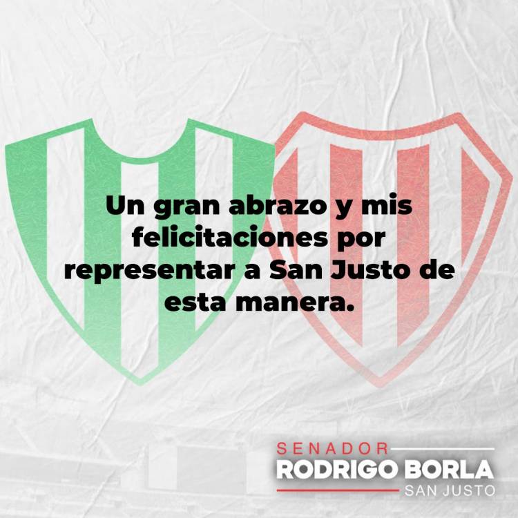 Día histórico para el fútbol de San Justo