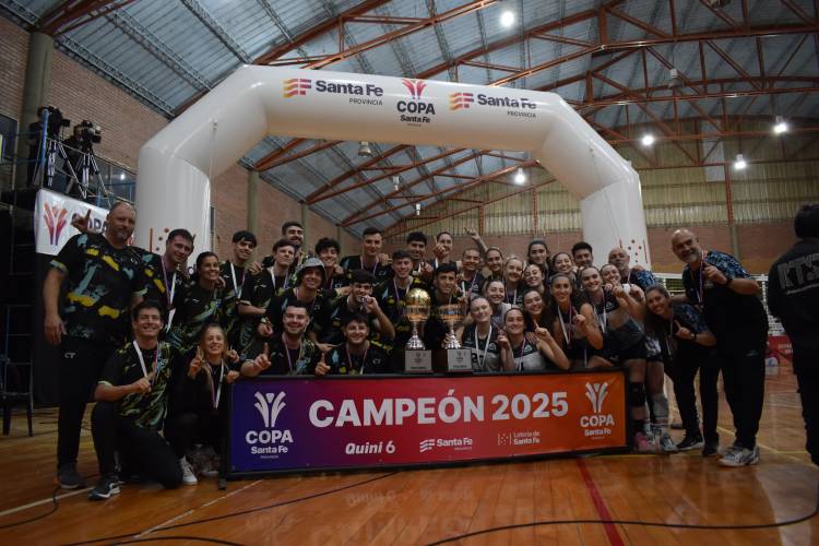 Citta y Sonder campeones de la Copa Santa Fe de Voley