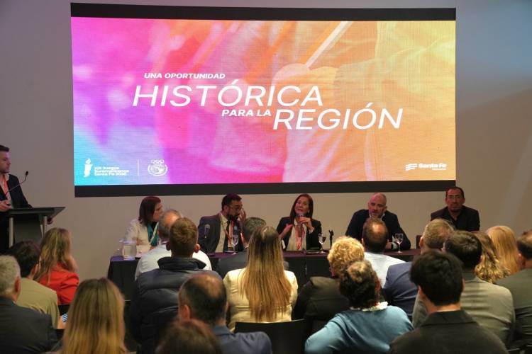 Provincia presentó los Juegos Suramericanos Santa Fe 2026 en la Feria Internacional de Turismo