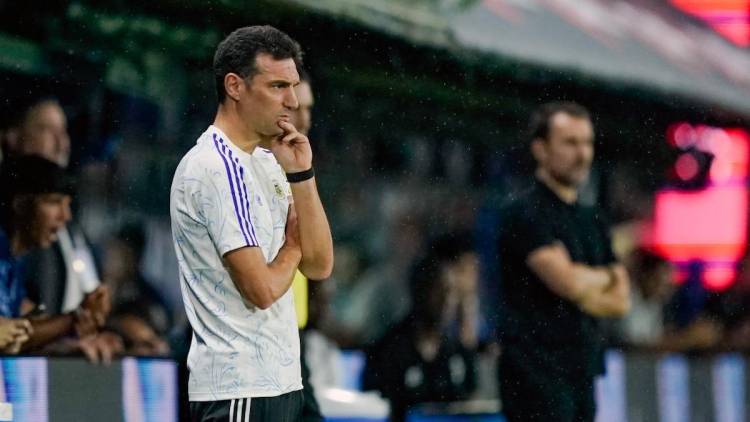 Scaloni, autocrítico tras la acotada victoria de Argentina ante Mauritania: “No hicimos un buen partido”