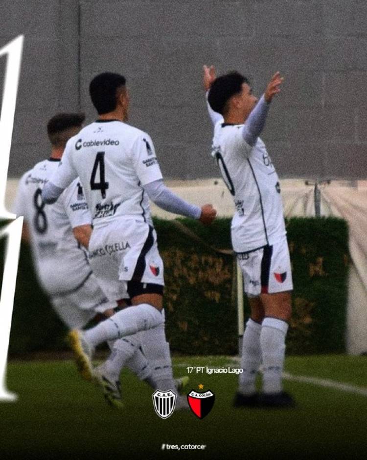 Colón empató un partido picante ante Estudiantes de Caseros y quedó como único líder