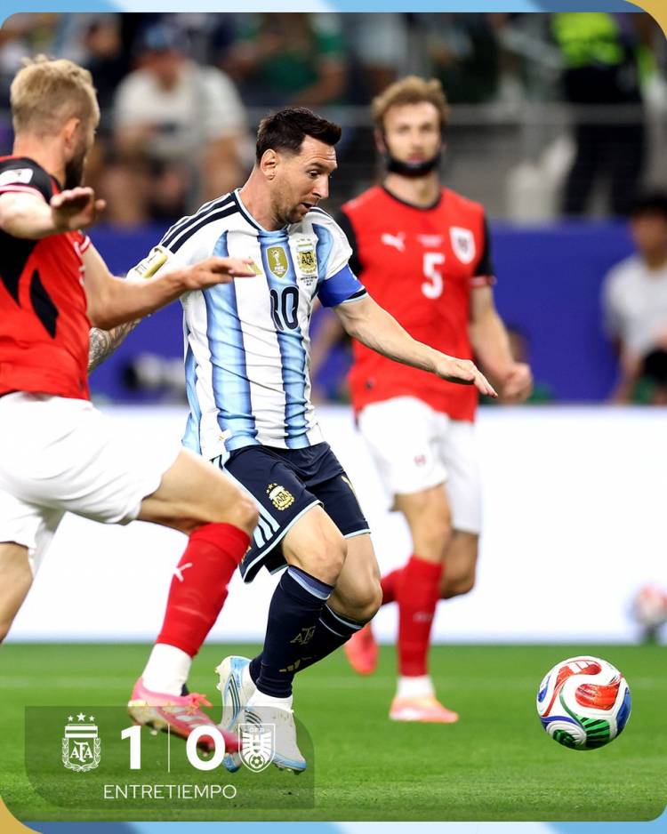 Mundial 2026: el impresionante récord que rompió Messi ante Austria