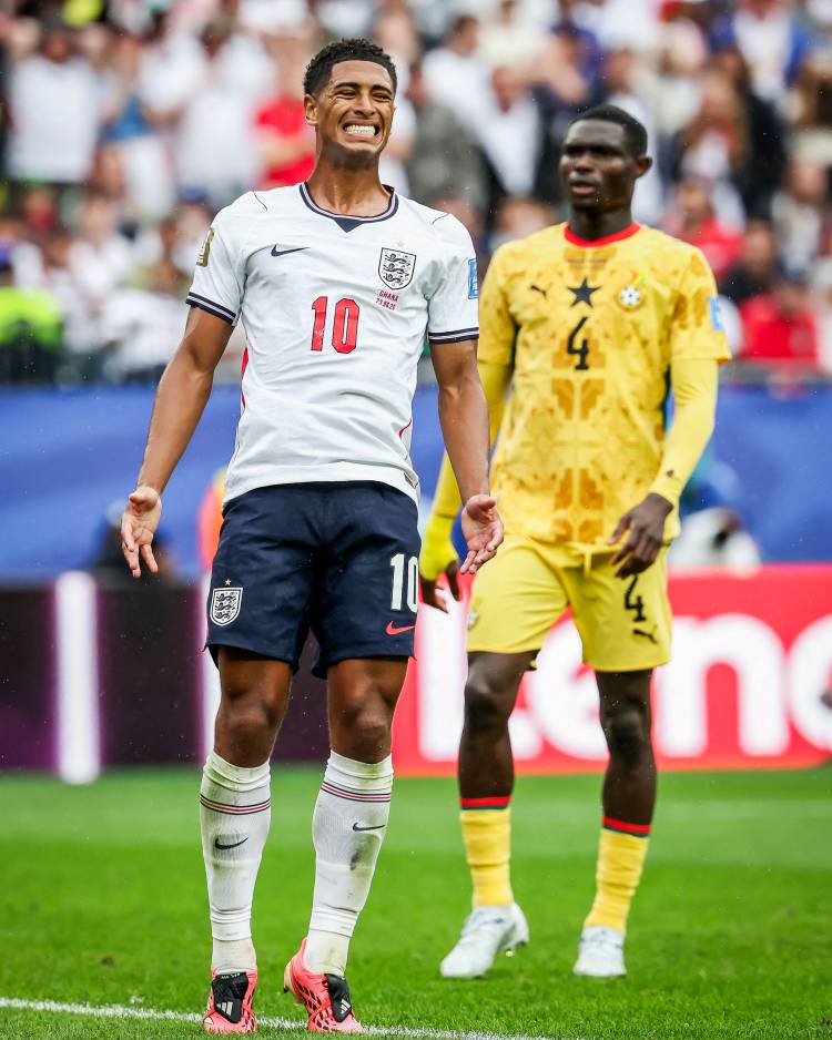 Inglaterra y Ghana empataron y dejaron abierta la definición del Grupo L del Mundial