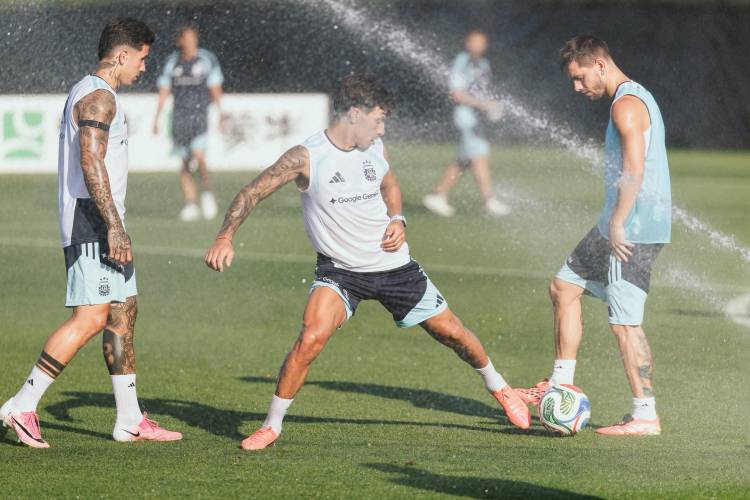 Argentina no cambia: práctica final en Kansas y luego viaje a Dallas para enfrentar a Jordania